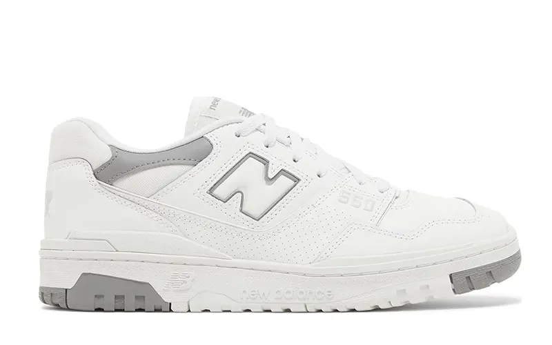 New Balance 550 White Shadow Grey Sneakers