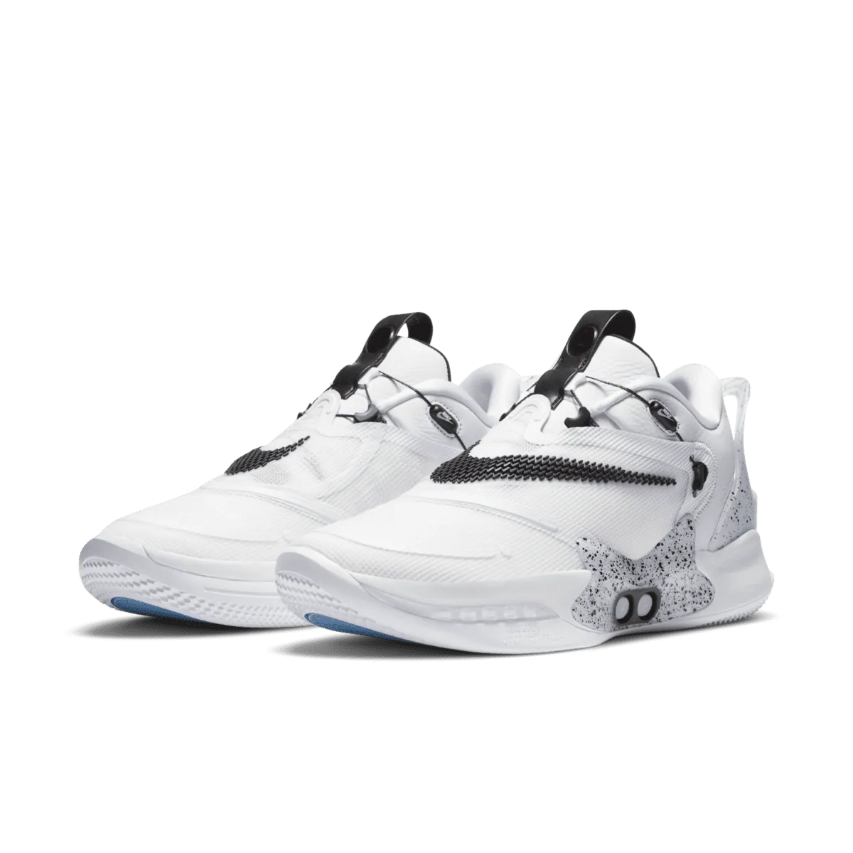 NIKE ADAPT BB 2.0 OREO (US CHARGER) WHITE / BLACKCEMENT GREY (BQ5397101)