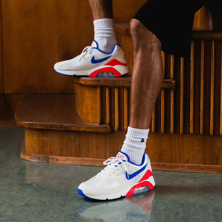 Nike Air 180 White / Ultramarine / Solar Red / Black