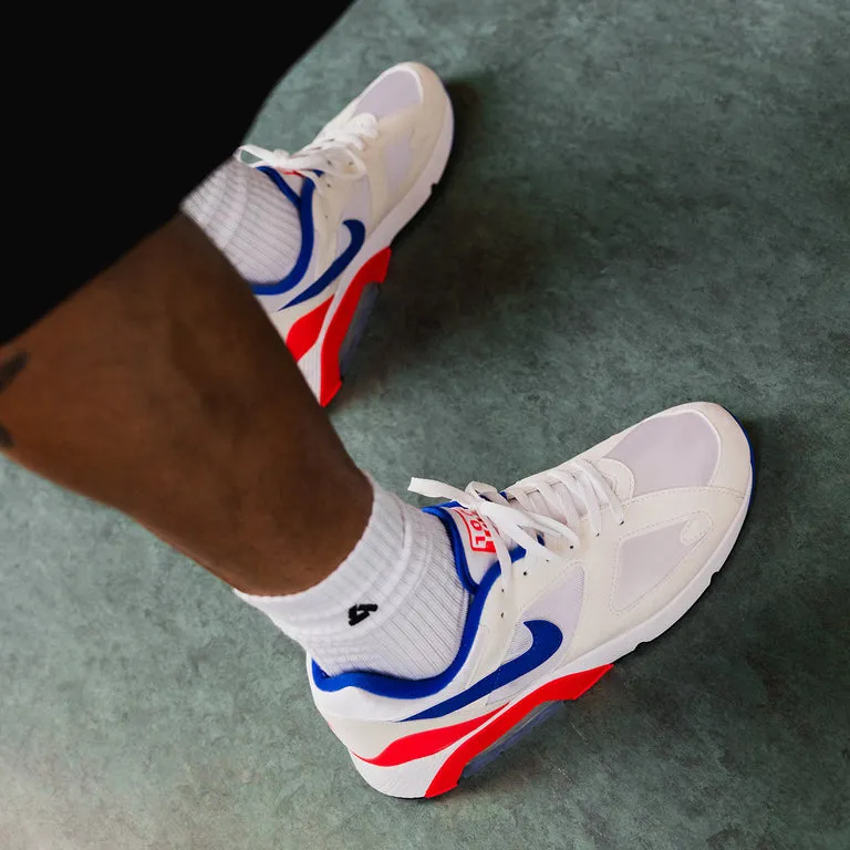 Nike Air 180 White / Ultramarine / Solar Red / Black