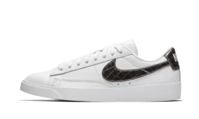 Nike Blazer Laag Wit Zwart Croc