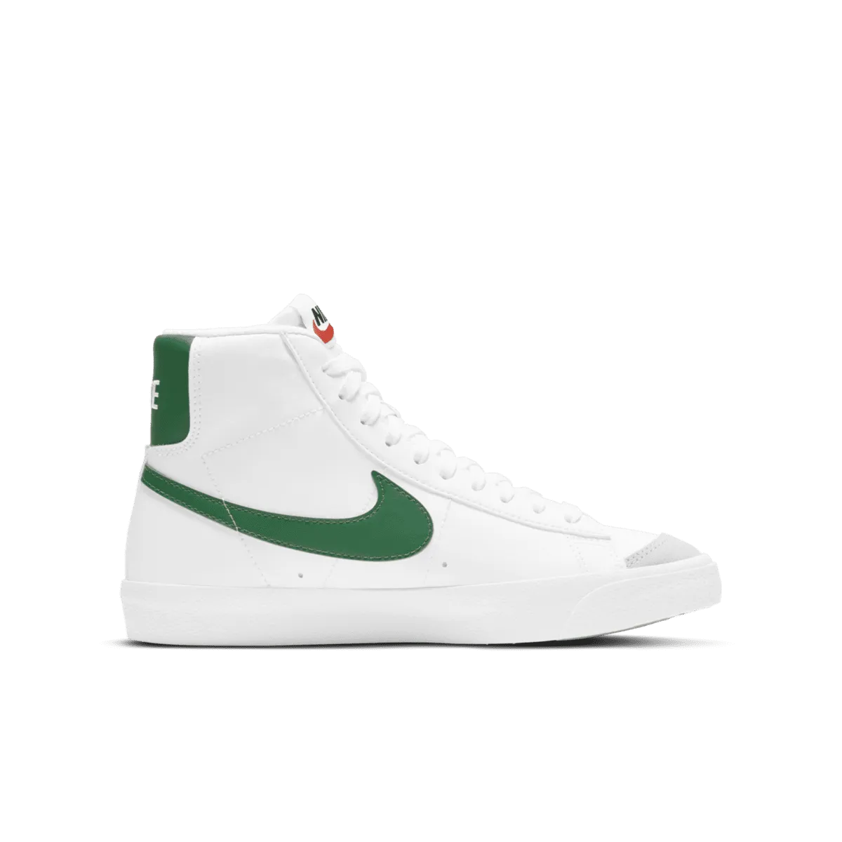 NIKE BLAZER MID 77 WHITE PINE GREEN (GS) WHITE / PINE GREEN / BLACK (DA4086115)