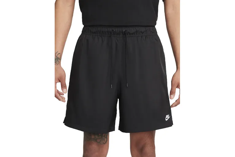 Nike Club geweven flowshort zwart heren