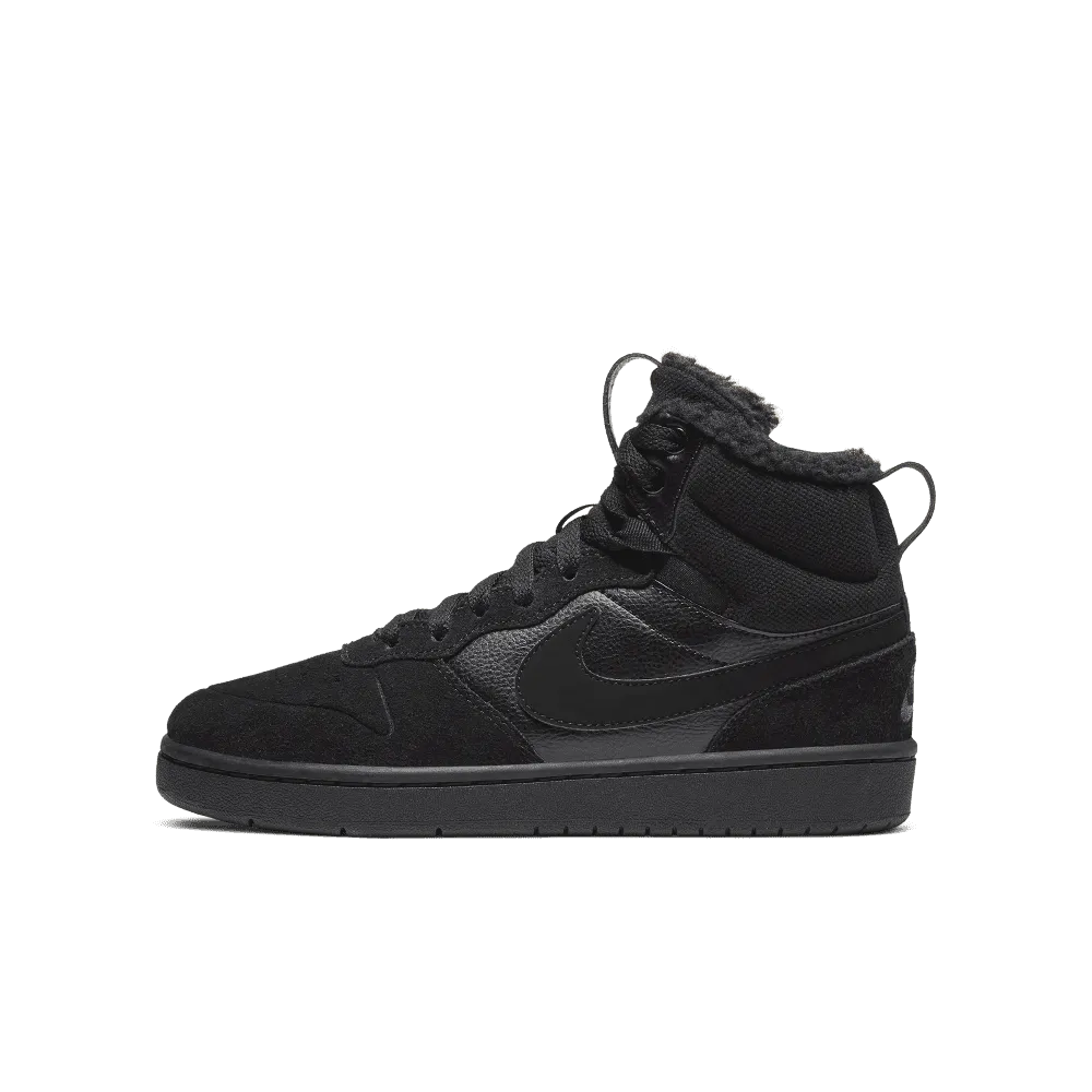 NIKE COURT BOROUGH MID 2 KINDERBOOTS ZWART (CQ4023001)