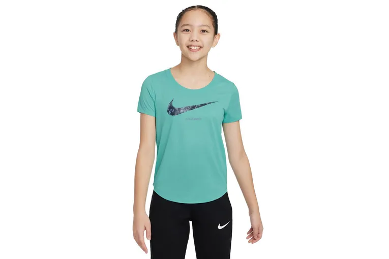NIKE DRIFIT TSHIRT GREEN FROST MEISJES