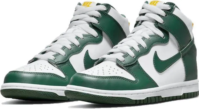 Nike Dunk High Sneakers Nike, Groen, Dames