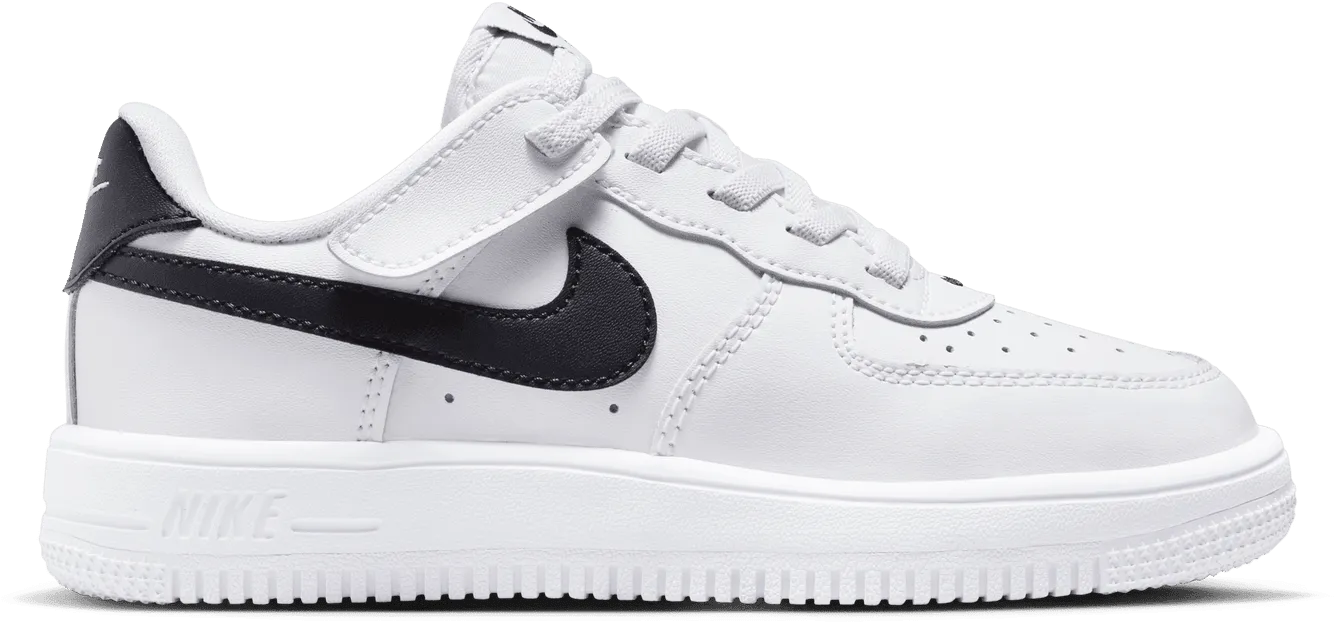 Nike Force 1 Low EasyOn White Black (PS)