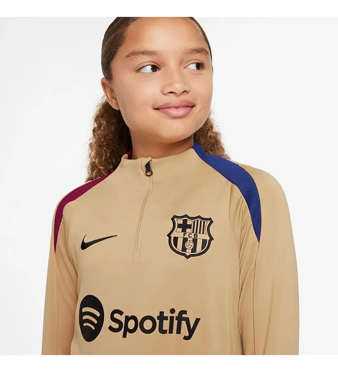 NIKE JR FC BARCELONA STRIKE DRIFIT VOETBALTOP