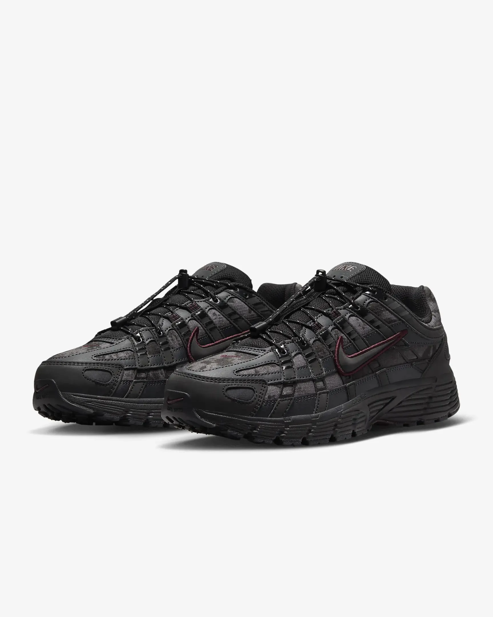 NIKE P6000 "BLACK BURGUNDY CRUSH"