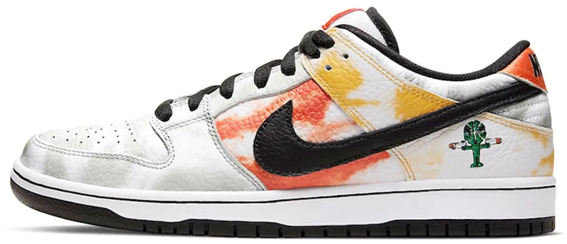 NIKE SB DUNK LOW TIEDYE RAYGUN WHITE