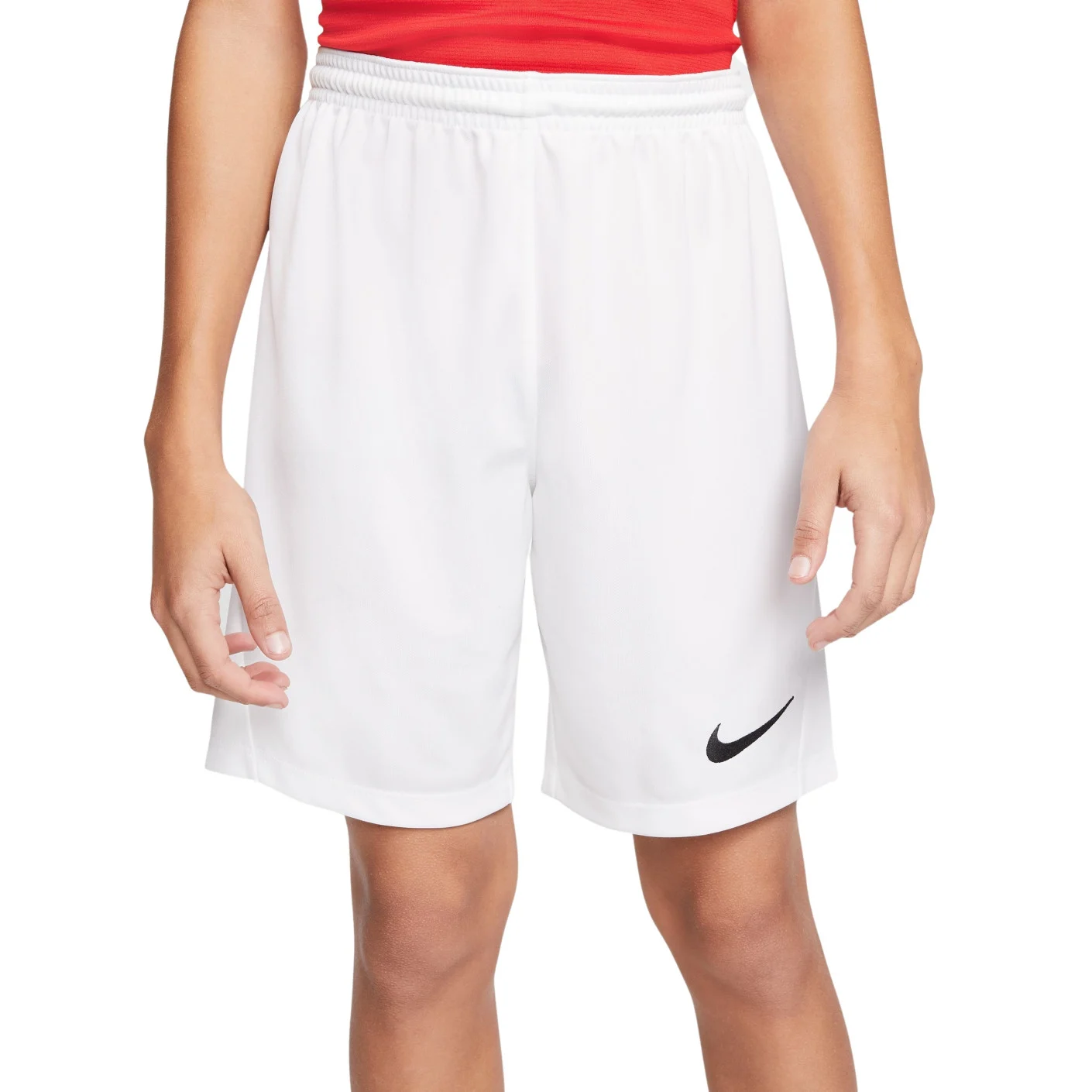 NIKE SHORT DRIFIT PARK 3 WIT KINDEREN