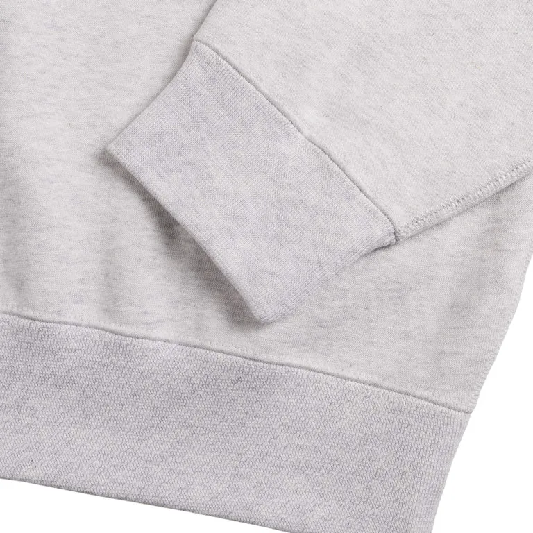 Nike Solo Swoosh Crewneck Birch heather / White