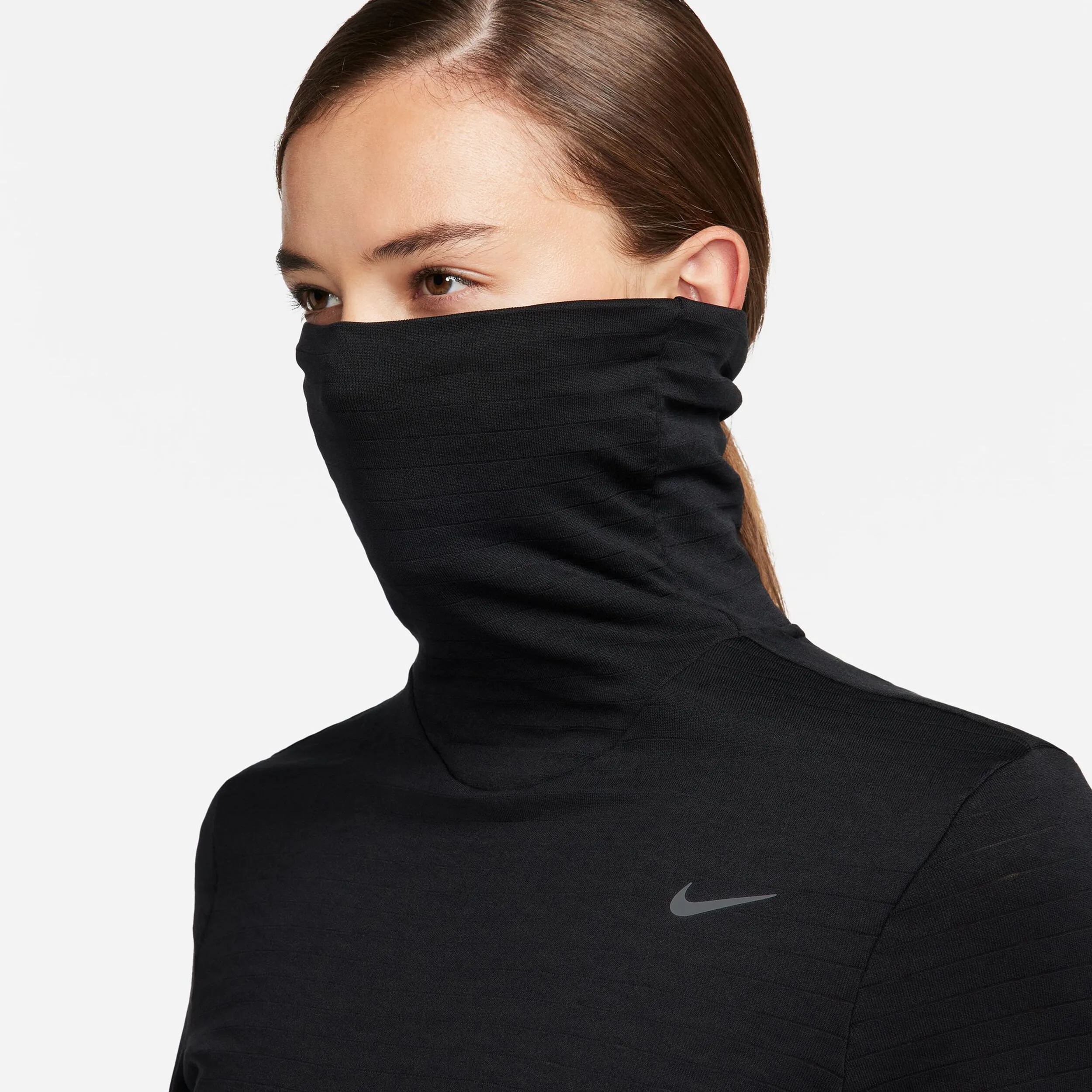 NIKE SWIFT THERMAFIT HARDLOOPSHIRT DAMES