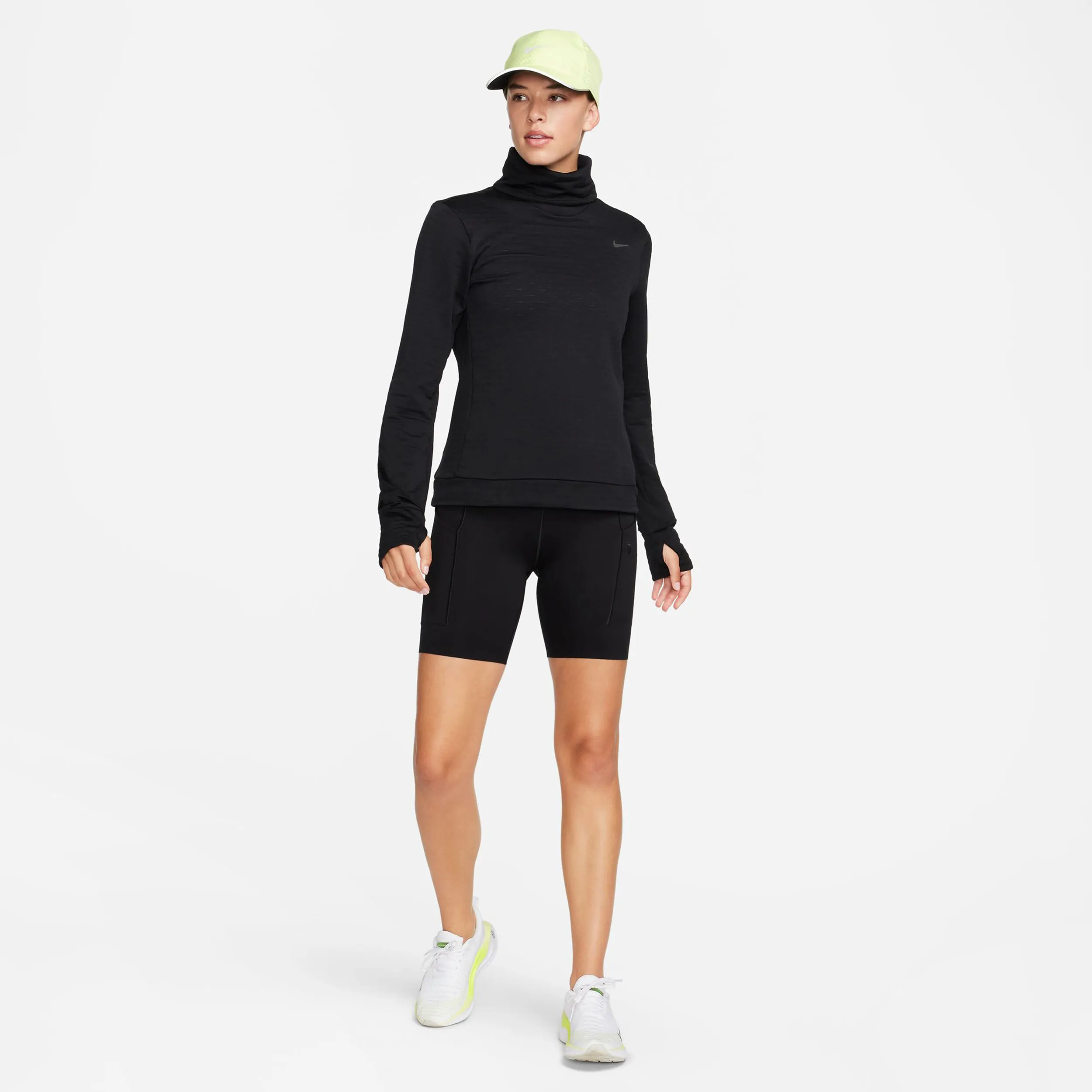 NIKE SWIFT THERMAFIT HARDLOOPSHIRT DAMES