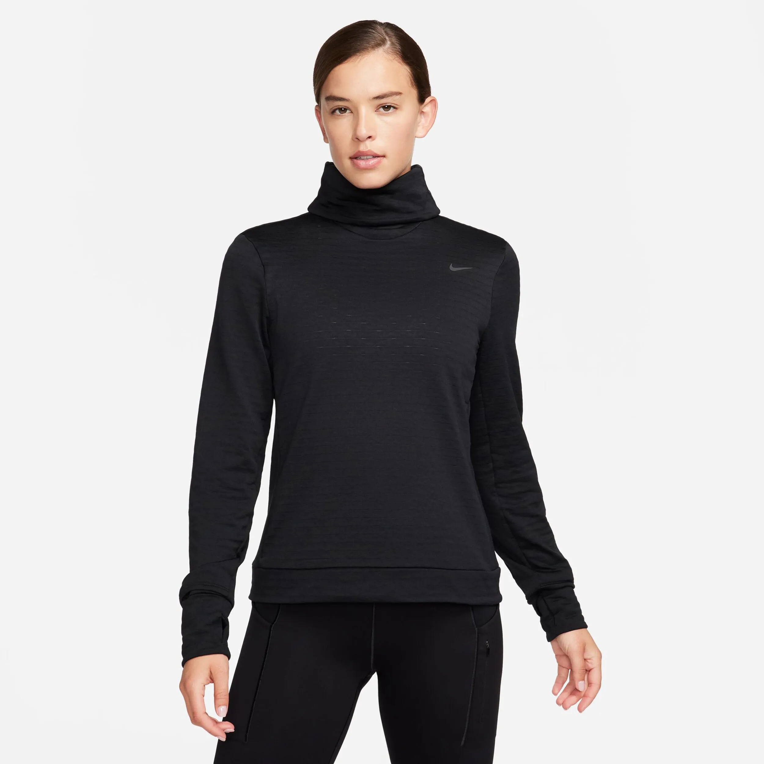 NIKE SWIFT THERMAFIT HARDLOOPSHIRT DAMES