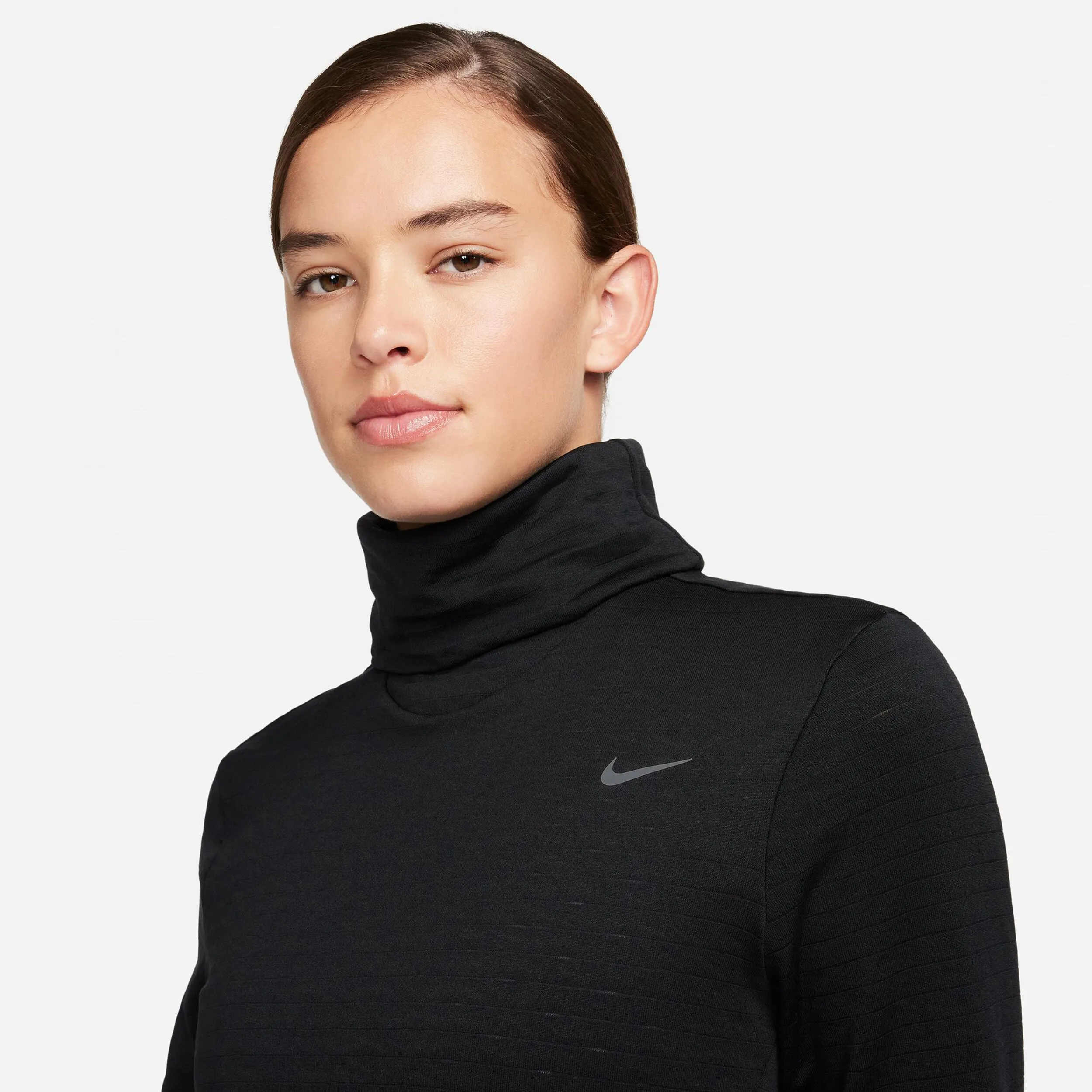 NIKE SWIFT THERMAFIT HARDLOOPSHIRT DAMES