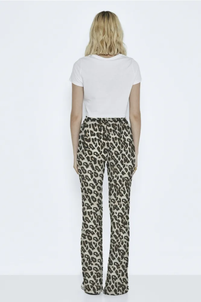 NMPASA HW FLARED PANTS BG NOOS 27015320 Black/LEO