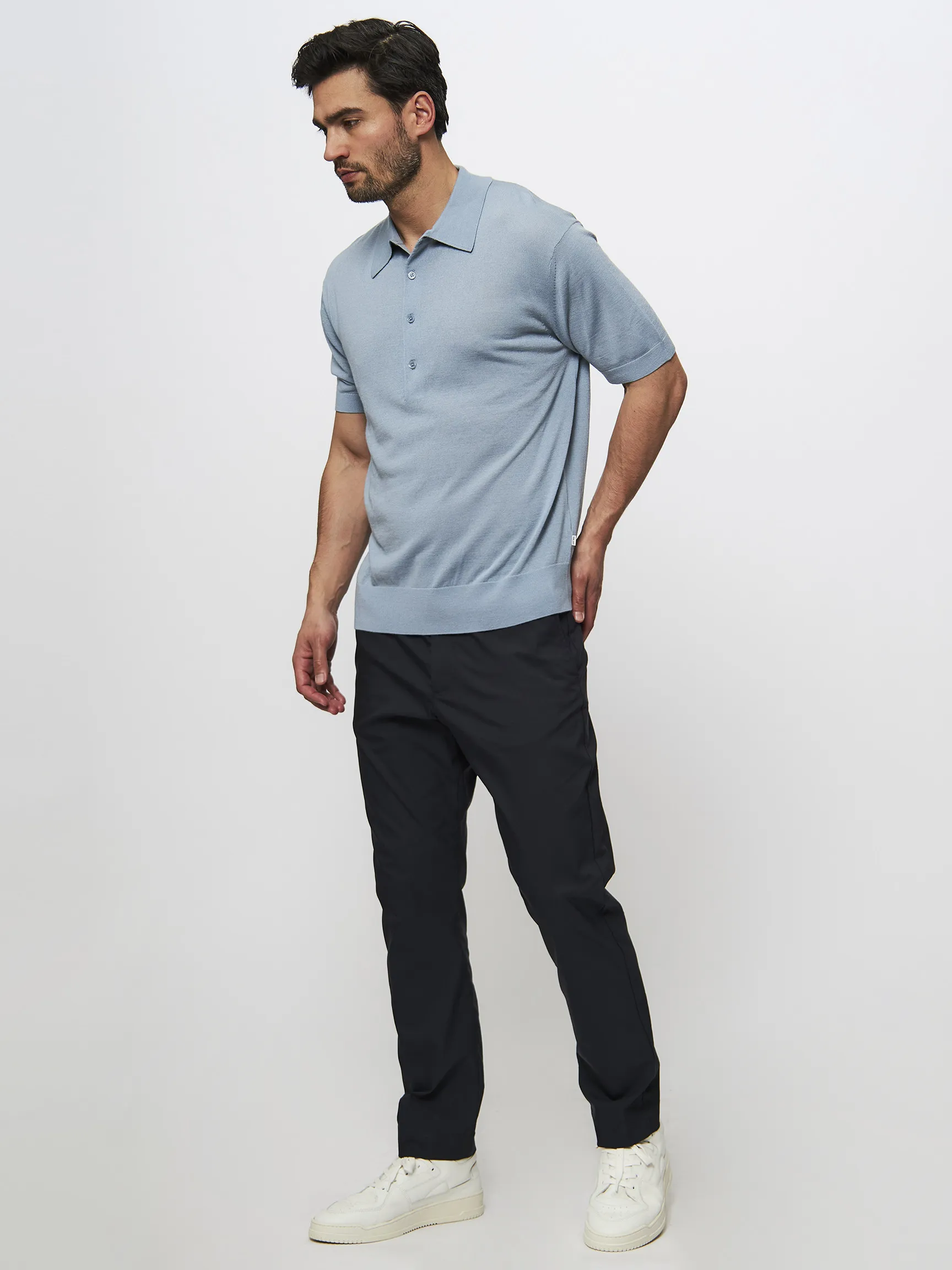 NN.07 Raymond, wool mix polo