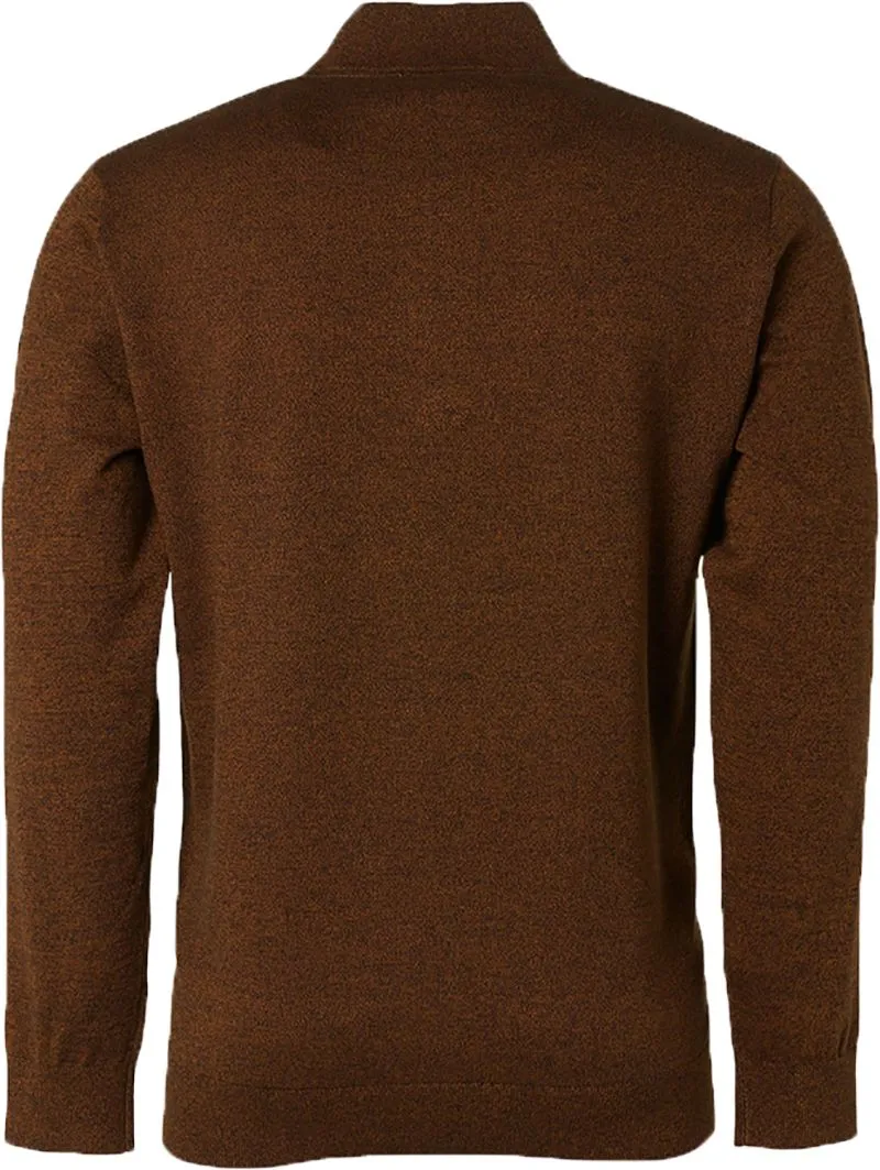 No Excess  Half Zip Trui Caramel