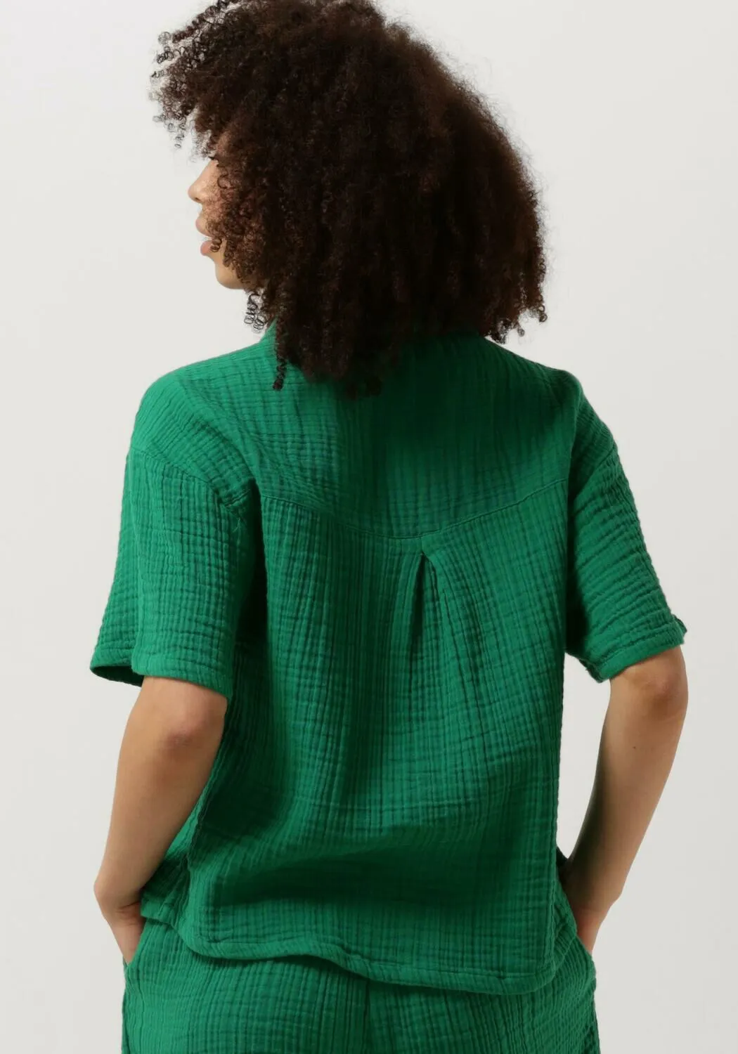 NOTREV DAMES BLOUSES NVDELU GREEN DAMES