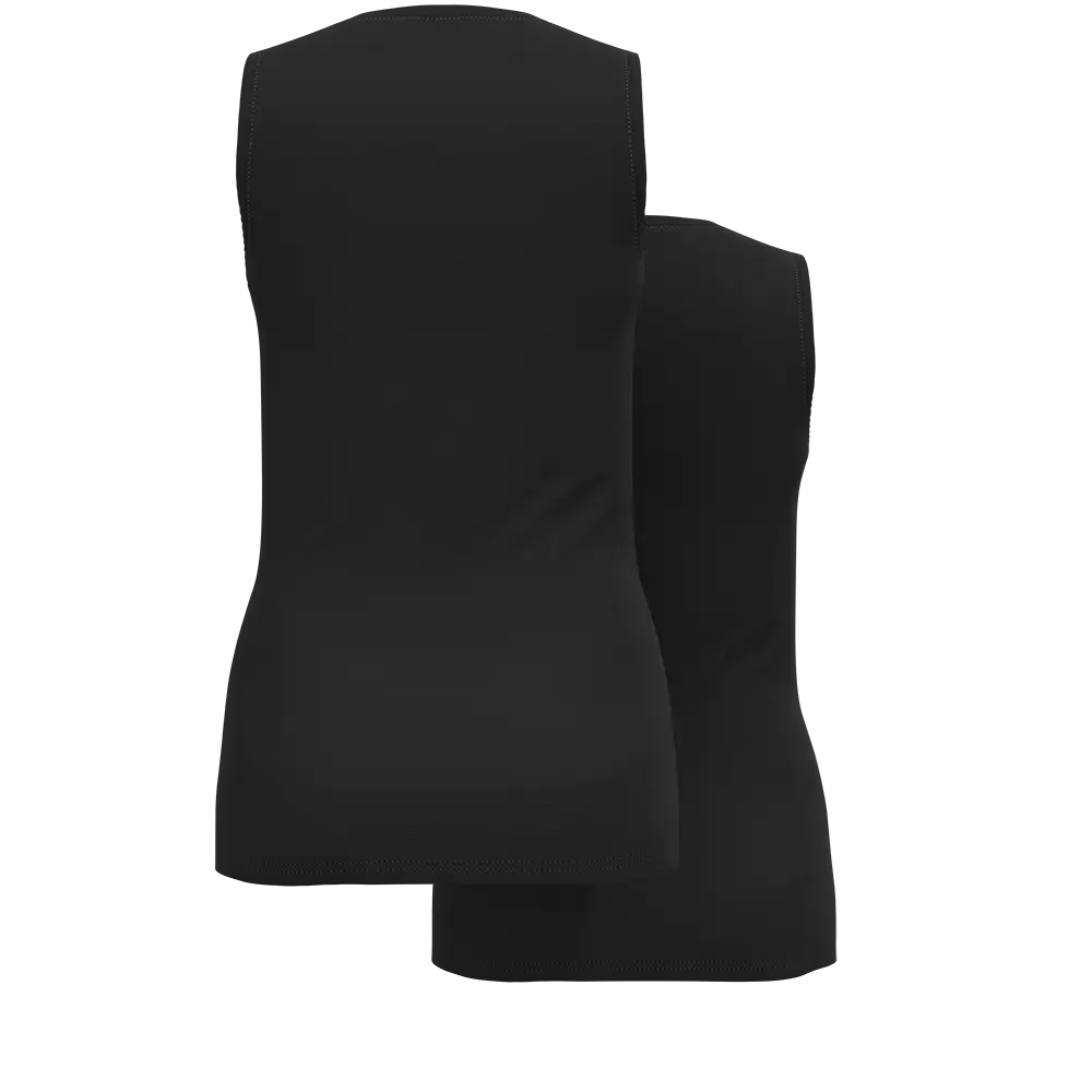 ODLO ACTIVE EVERYDAY ECO BL ONDERSHIRT ZONDER MOUWEN ZWART DAMES 2PACK