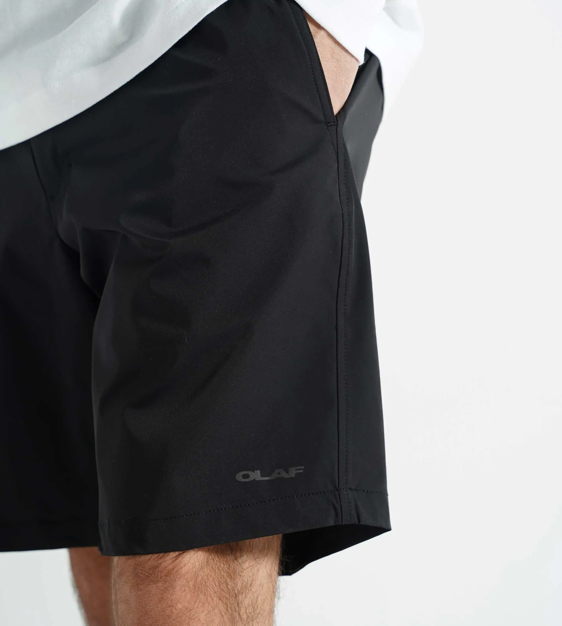 OLAF Nylon Shorts Black