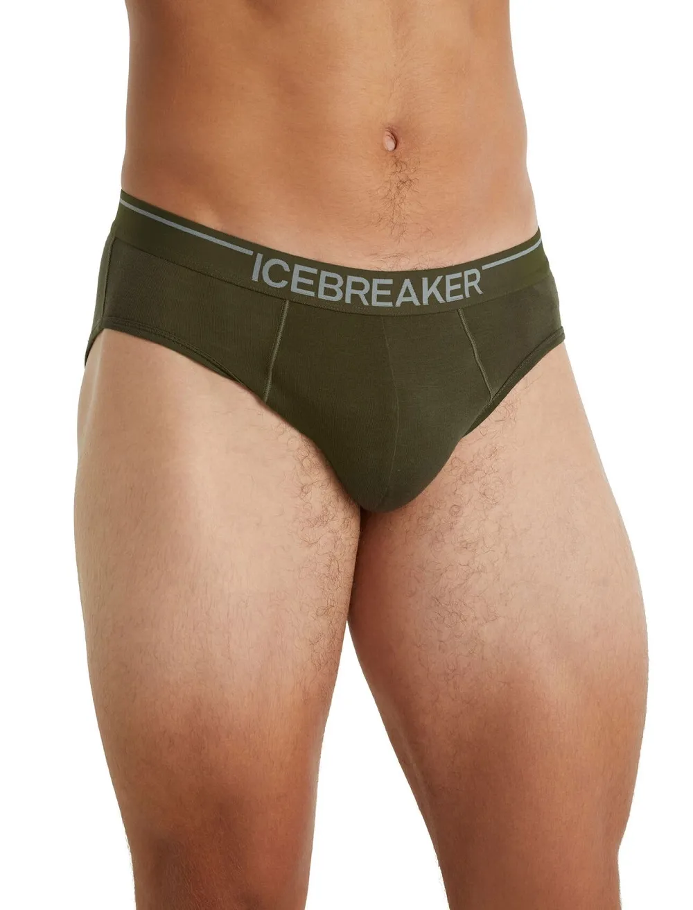 Onderbroek Icebreaker Men Anatomica Briefs Loden