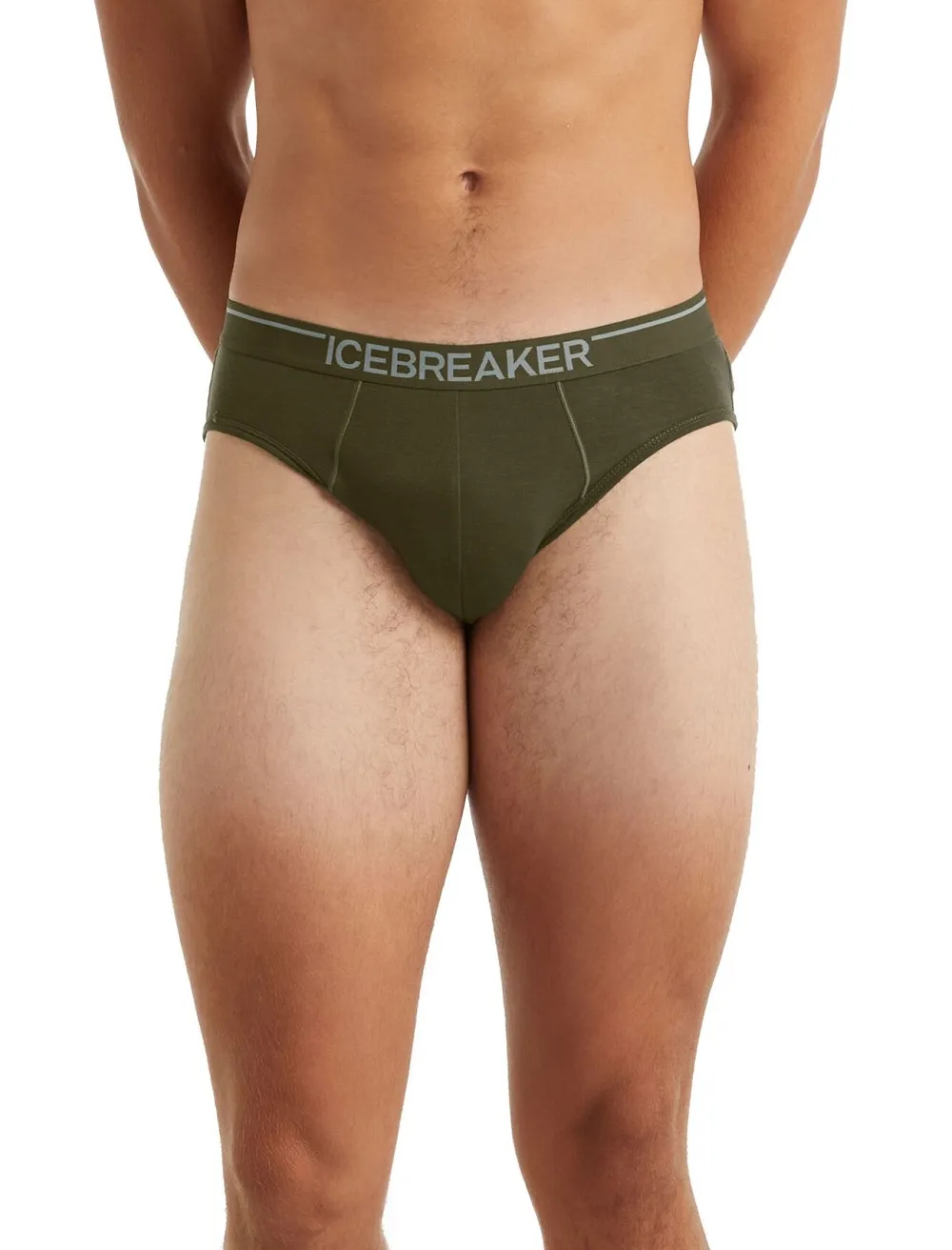 Onderbroek Icebreaker Men Anatomica Briefs Loden