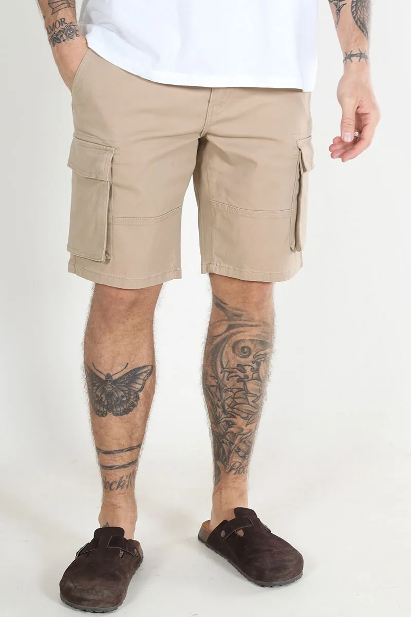   Only & Sons  Cam Stage Cargo Shorts Chinchilla