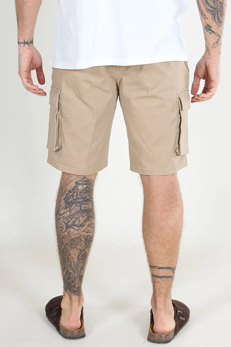   Only & Sons  Cam Stage Cargo Shorts Chinchilla