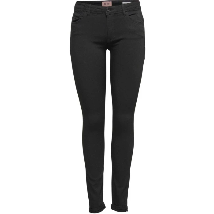 Only Skinny/slim jeans Zwart