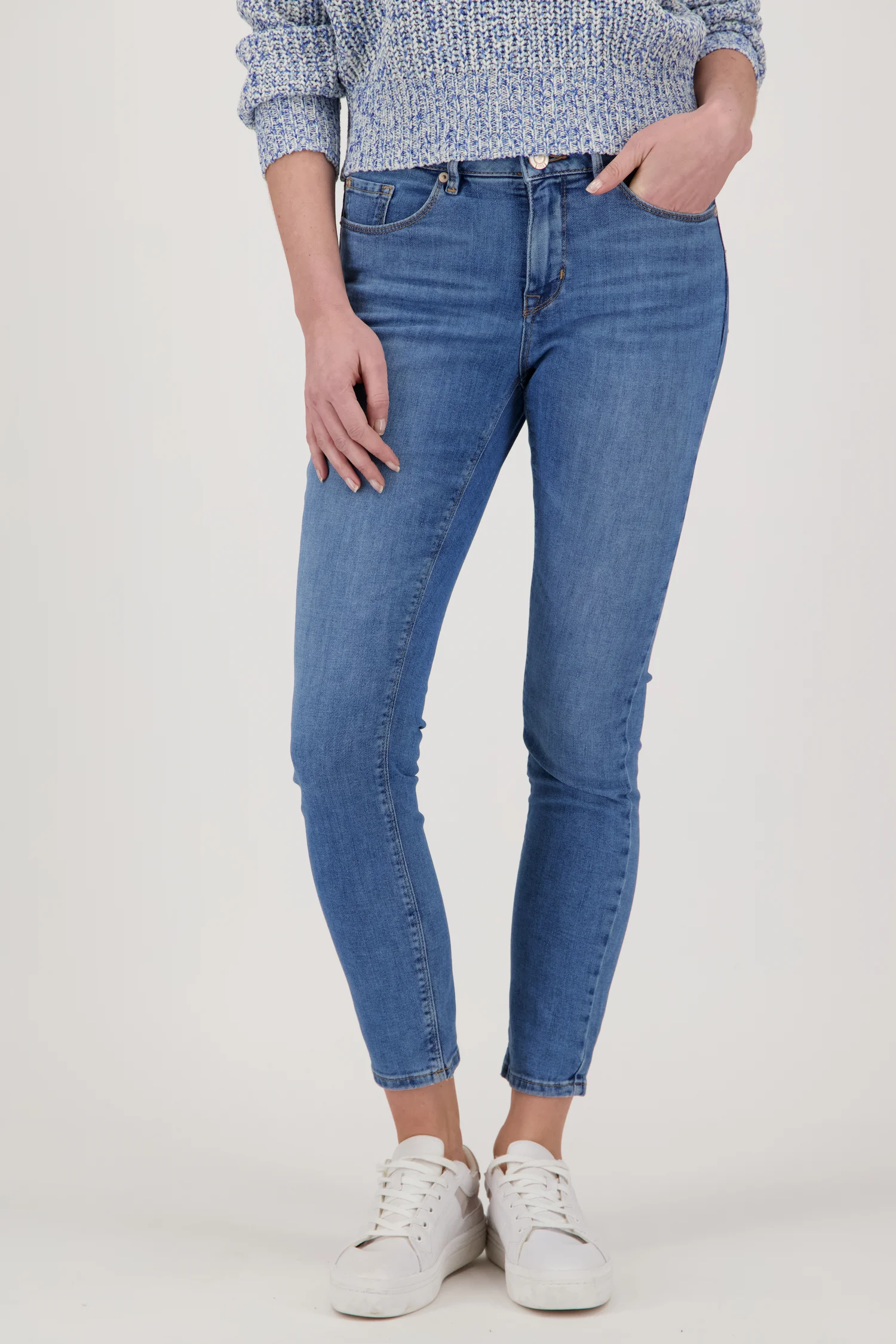 OPUS BLAUWE JEANS  ELMA  SKINNY  L30