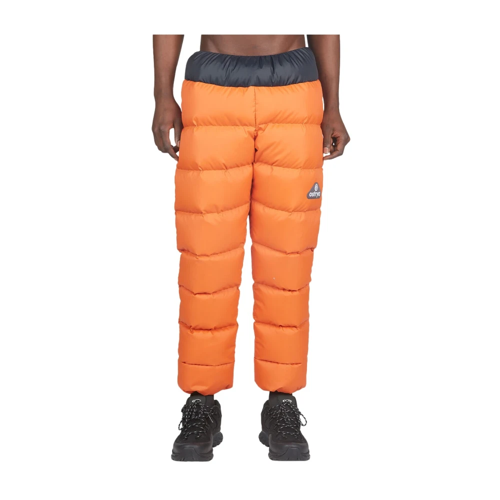 Ostrya Gewatteerde Ski Broek Orange Heren