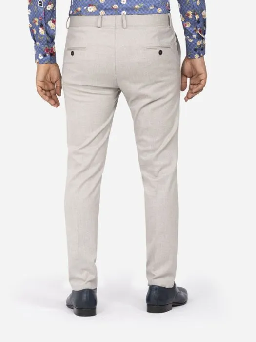 Pantalon 72257 Cesare Off White