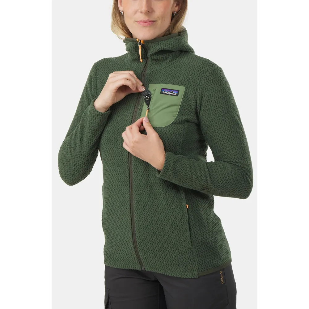 PATAGONIA  R1 AIR FULLZIP HOODY FLEECEVEST DAMES