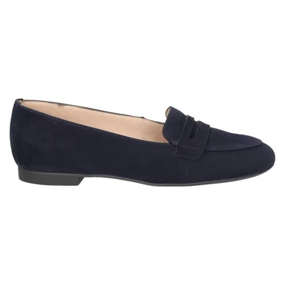 PAUL GREEN 2389015 MOCASSIN BLAUW SUEDE