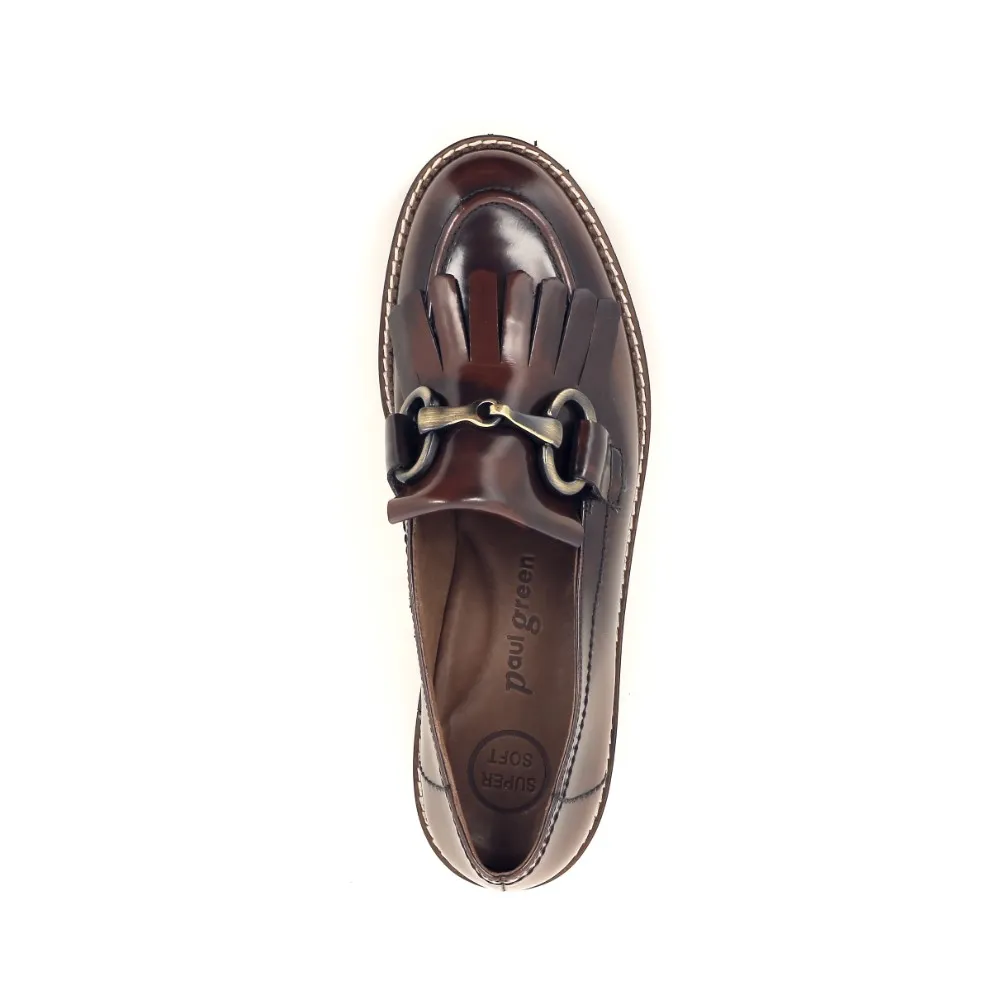 paul green Mocassin cognac