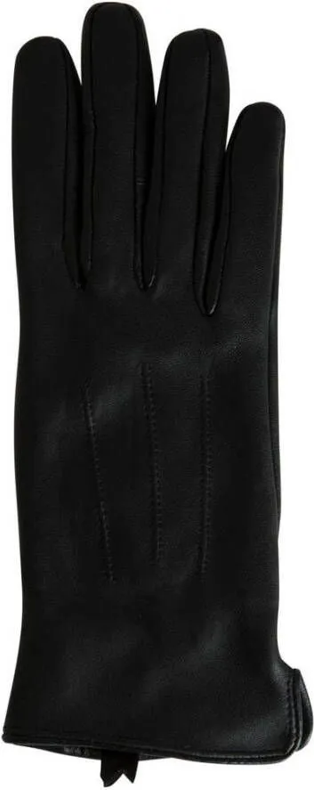 Pieces Zwarte handschoenen voor vrouwen voor herfst winter Black Dames