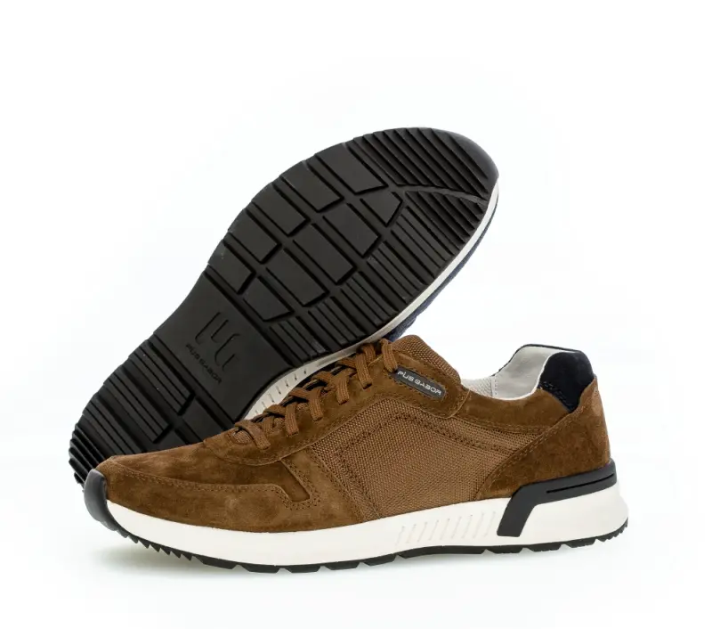 Pius Gabor Sneakers Donkerbruin