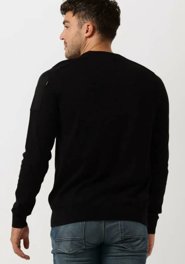 PME LEGEND Heren Truien & Vesten Buckley Knit Zwart