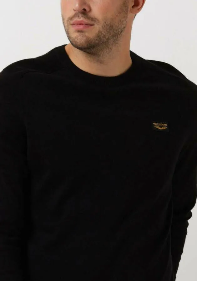 PME LEGEND Heren Truien & Vesten Buckley Knit Zwart