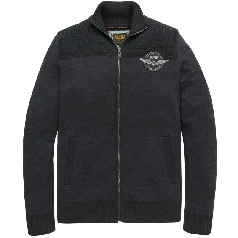 Pme legend zip jack cotton double knit night sky    