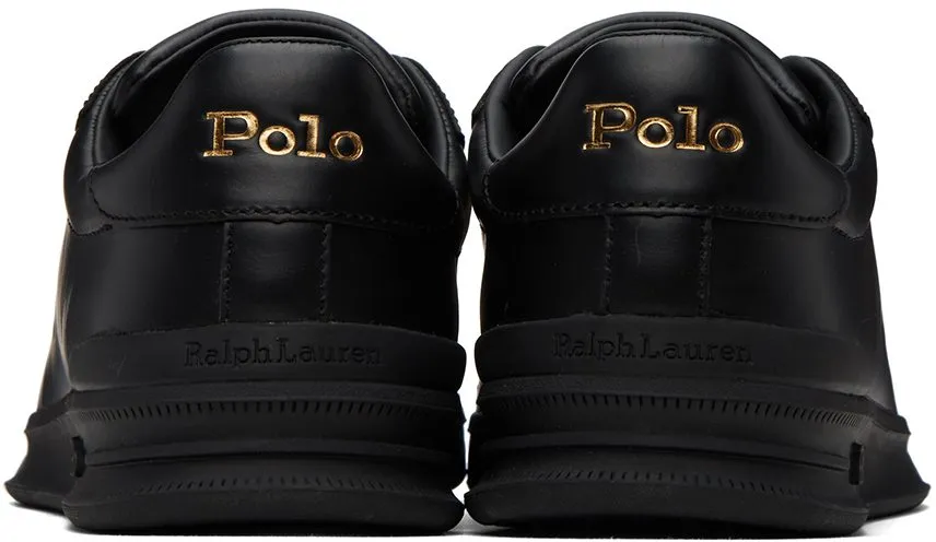 Polo Ralph Lauren Black Heritage Court II Sneakers (809845110001)