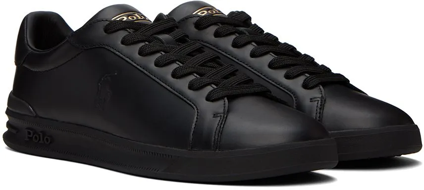 Polo Ralph Lauren Black Heritage Court II Sneakers (809845110001)