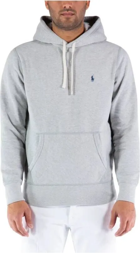 Polo Ralph Lauren Fleece Hoodie Hoodies Heren grey maat: XXL beschikbare maaten:L XL XXL