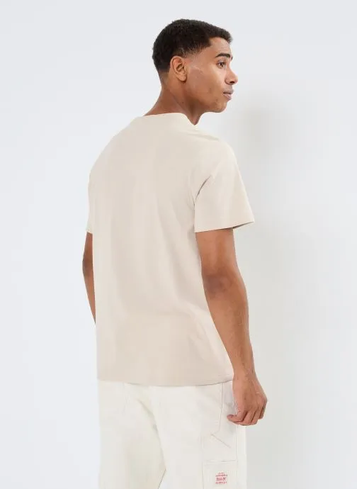      POLO RALPH LAUREN TEESHIRT DE NUIT LOGO EN JERSEY DE COTON  BEIGE   