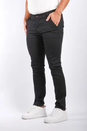 Premium Chino Trousers “Jaho” Black