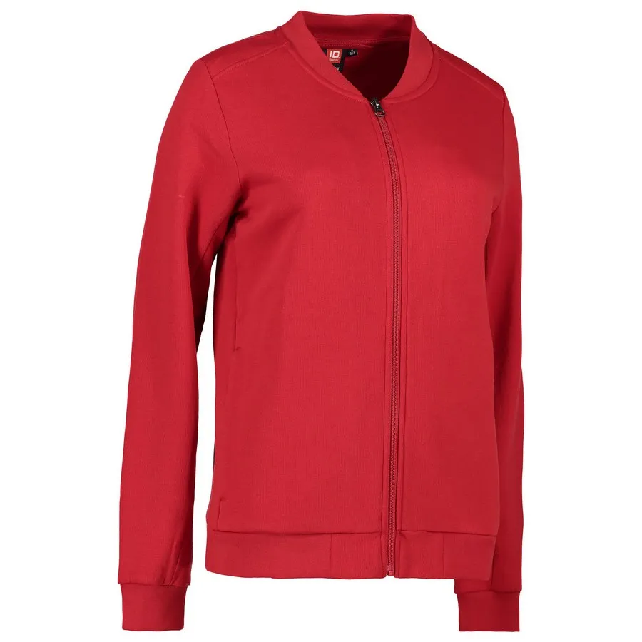 Pro Wear ID 0367 Ladies Pro Wear ID Cardigan Red