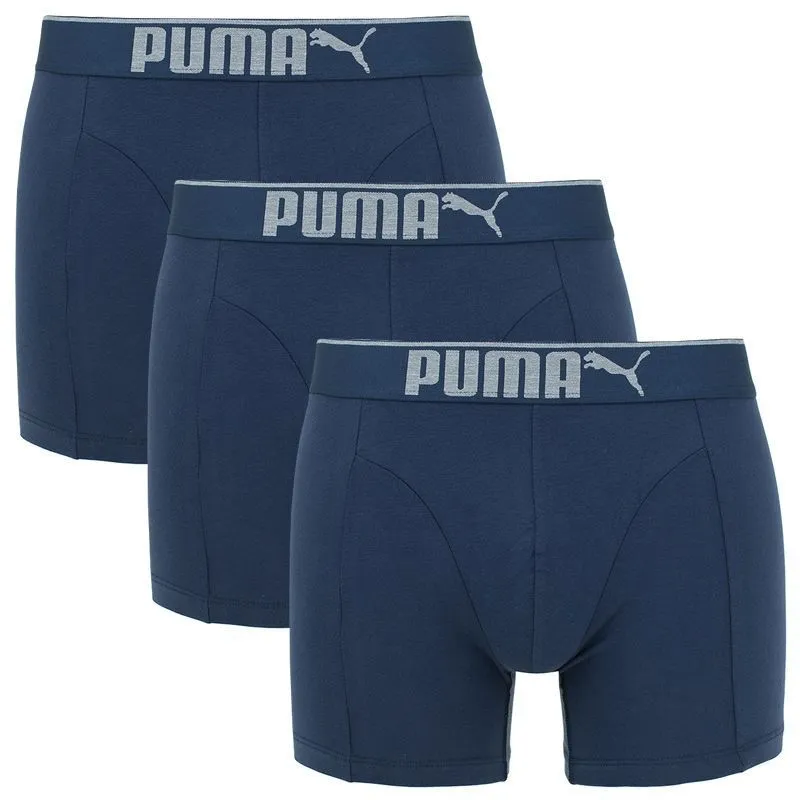 Puma Boxershorts Premium Sueded cotton Navy    