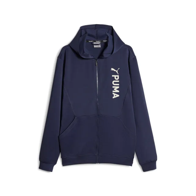 PUMA FIT DOUBLE KNIT FZ HOODIE 